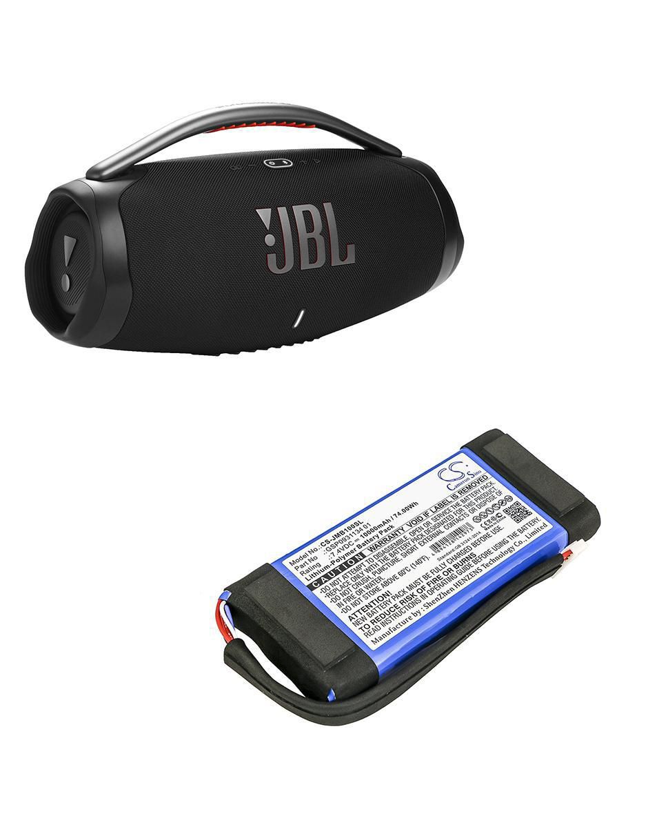Batería recargable de repuesto cameronsino 10000 mah de bocina jbl boombox