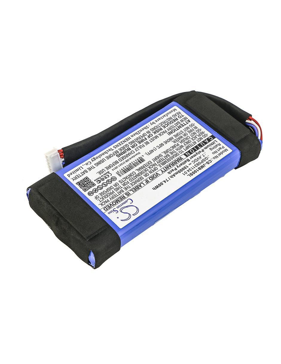 Batería recargable de repuesto cameronsino 10000 mah de bocina jbl boombox
