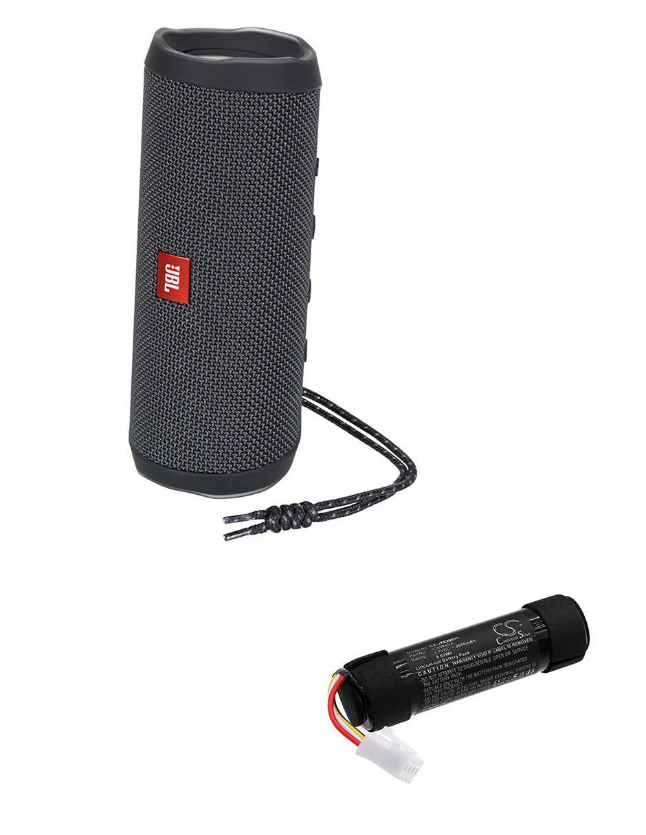 Batería recargable de repuesto cameronsino 2600 mah de bocina jbl flip essential 2
