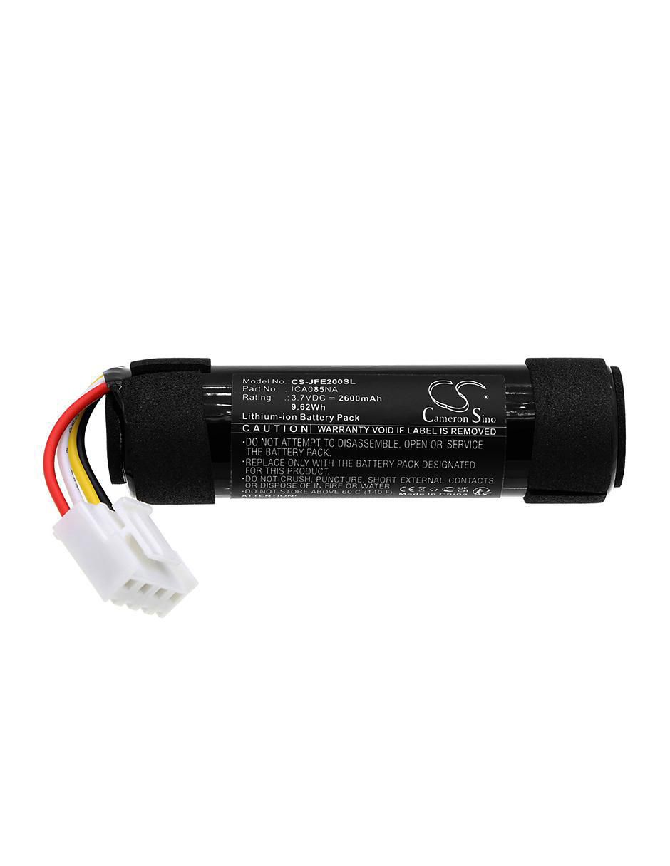 Batería recargable de repuesto cameronsino 2600 mah de bocina jbl flip essential 2