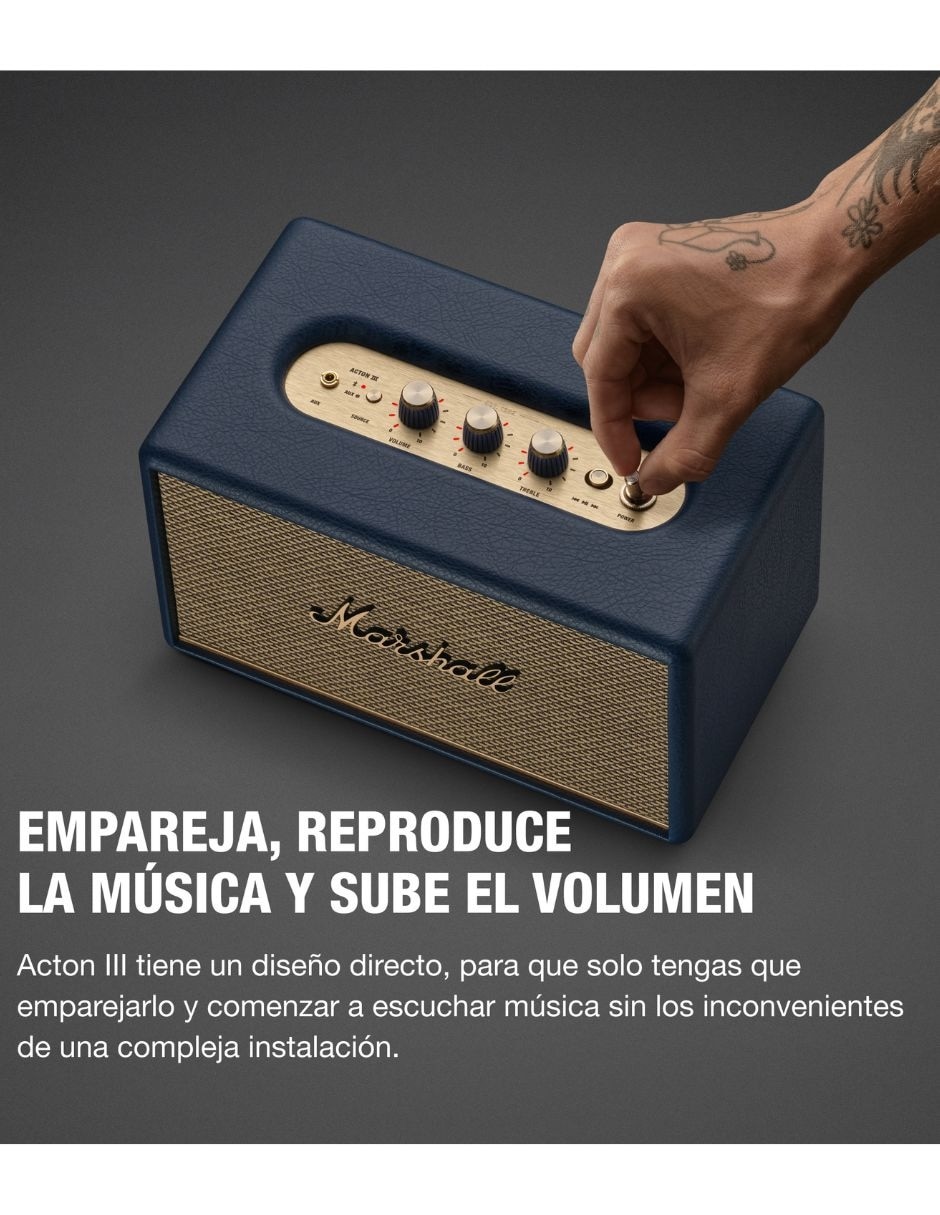 Bocina Portátil Acton III Bluetooth, 60W 11