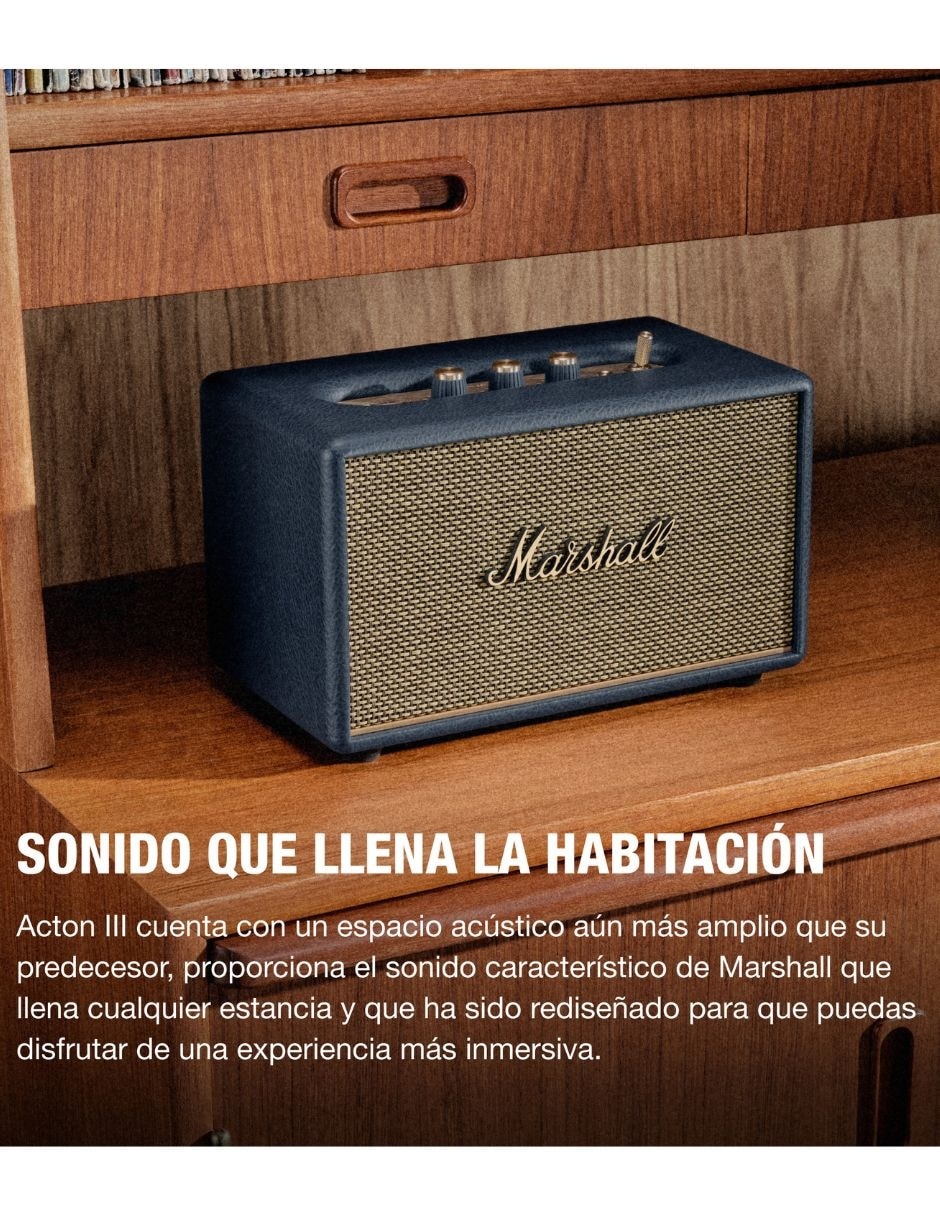 Bocina Portátil Acton III Bluetooth, 60W 10