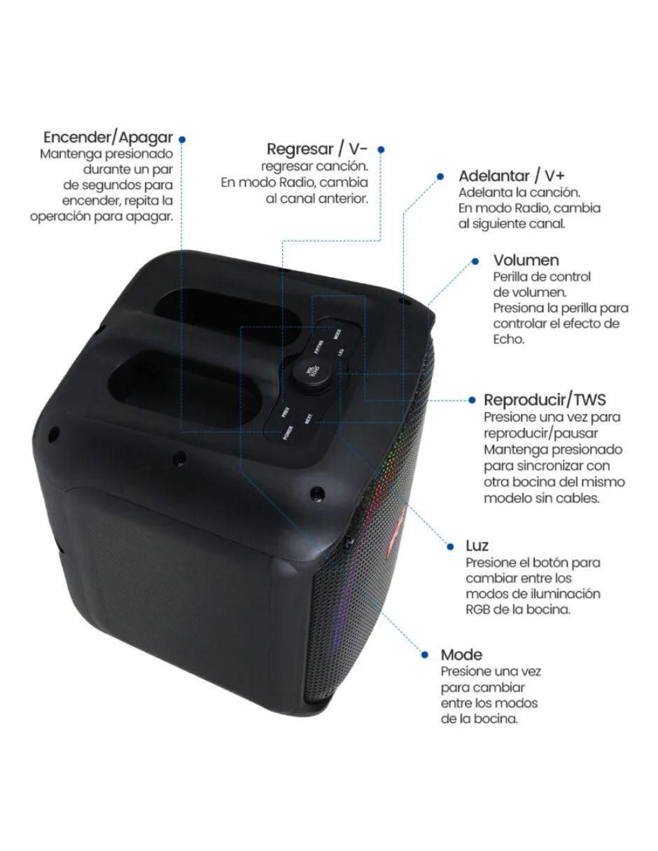 Bocina FS-L1206 bluetooth 9