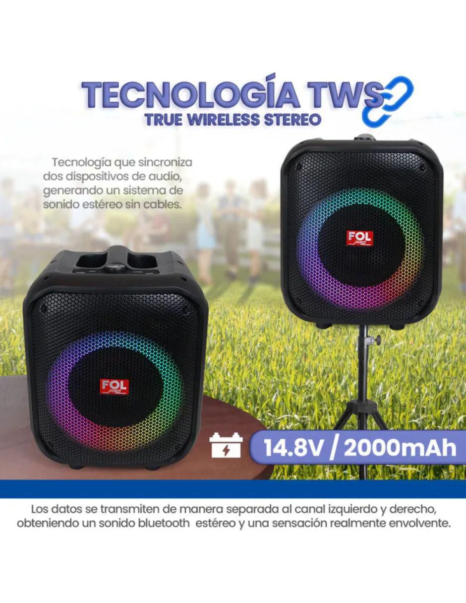 Bocina FS-L1206 bluetooth 7