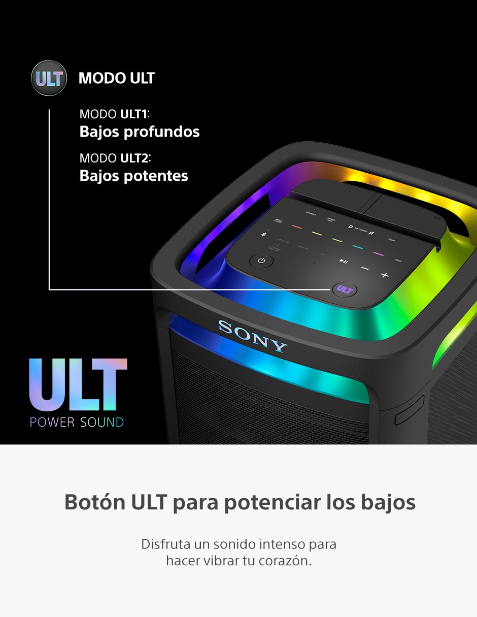 Bocina Portátil ULT Tower 9AC Bluetooth 3