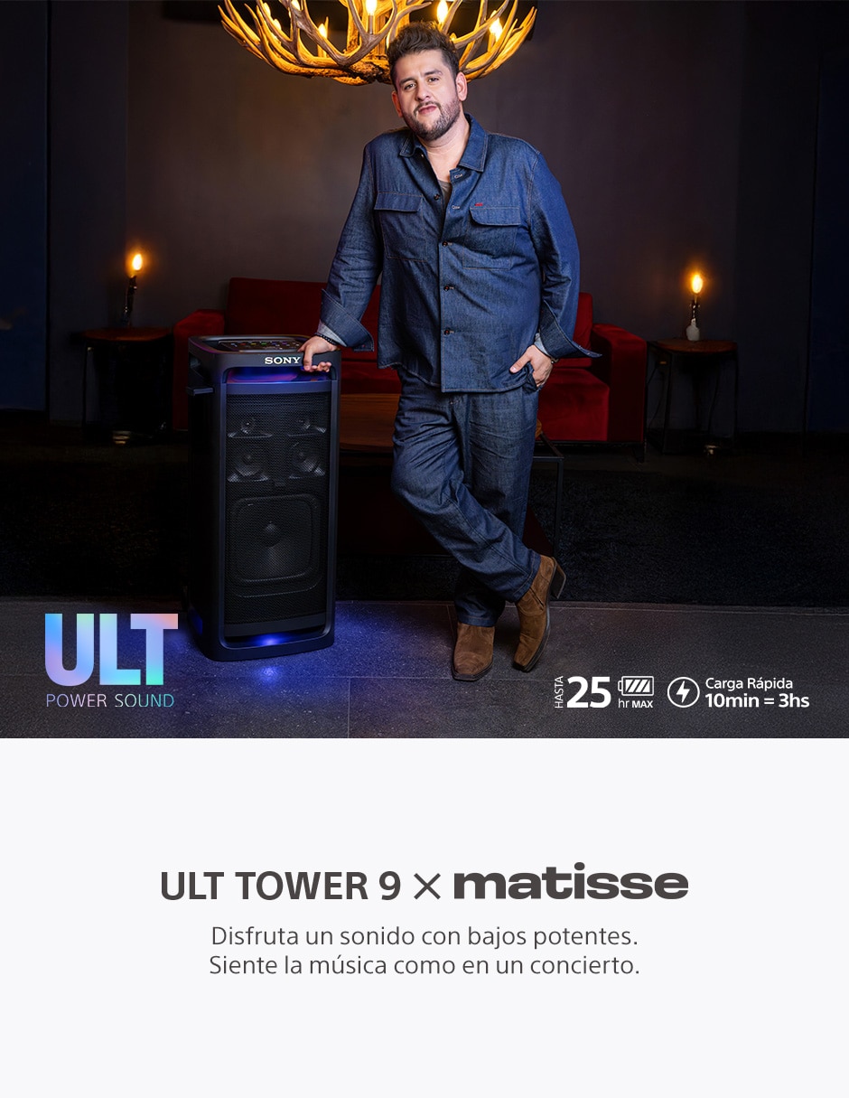 Bocina Portátil ULT Tower 9 Bluetooth 8