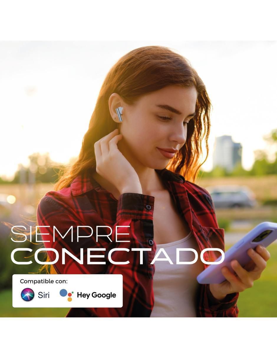 Audífonos True Wireless inalámbricos