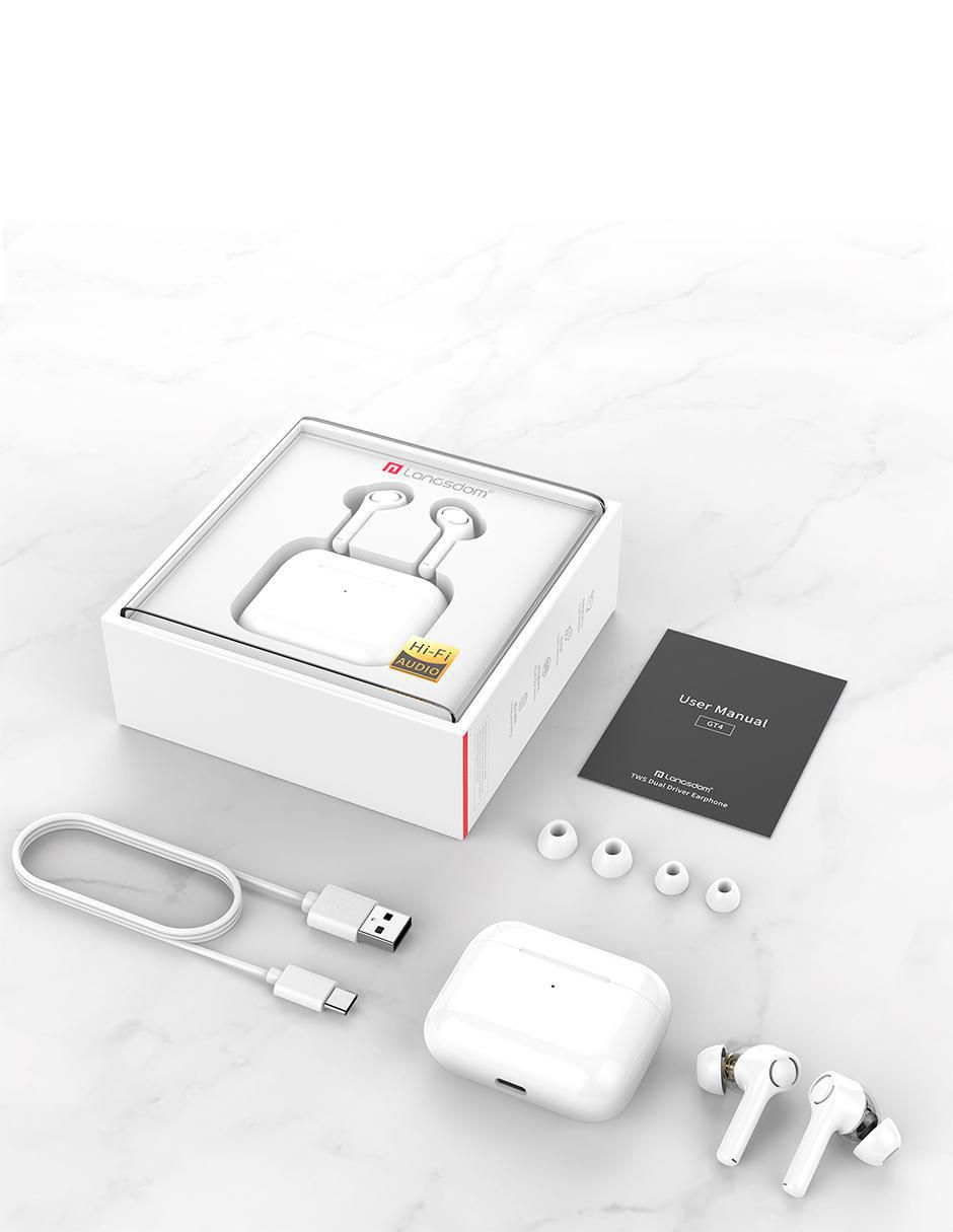 Audífonos In-Ear GT4 inalámbricos 4