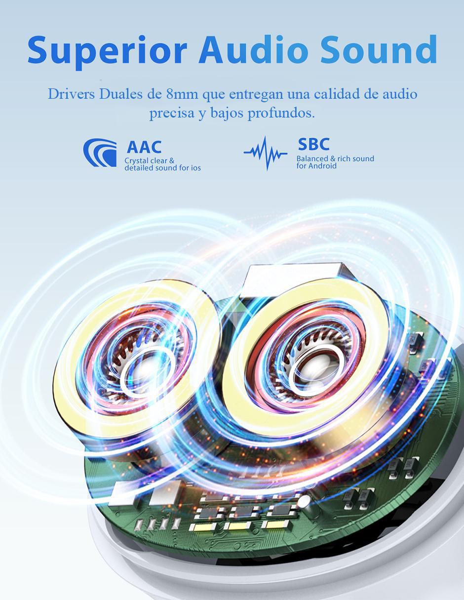 Audífonos In-Ear GT4 inalámbricos 7