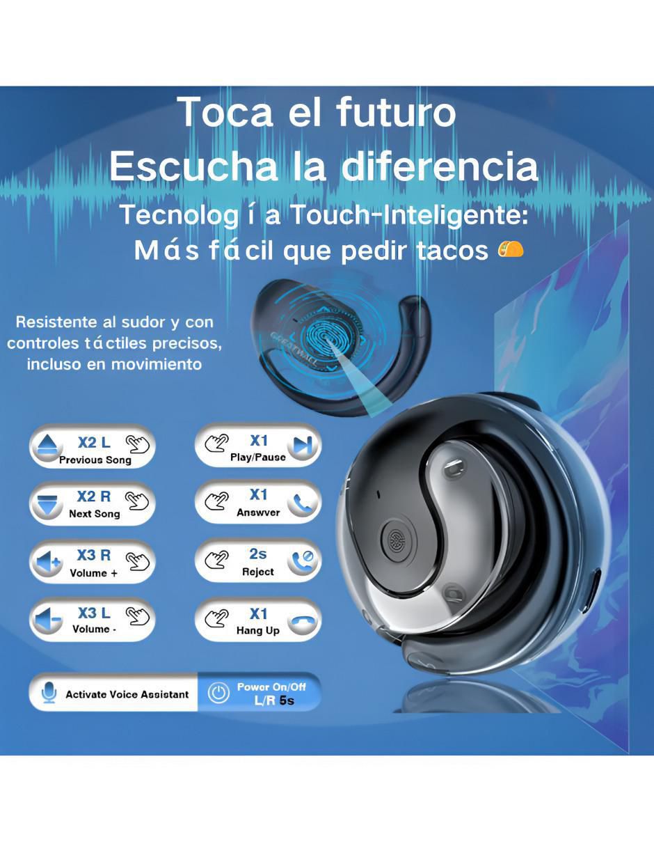 Audífonos In-Ear inalámbricos con cancelación de ruido 4