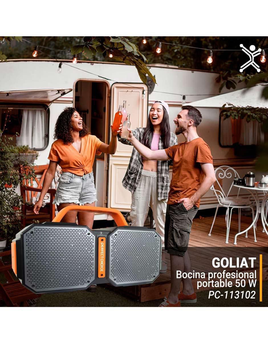 Bocina portátil Goliat bluetooth