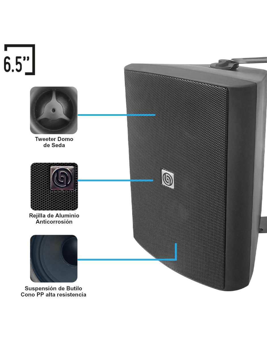 Set de bocinas W65.60BLACK no tiene