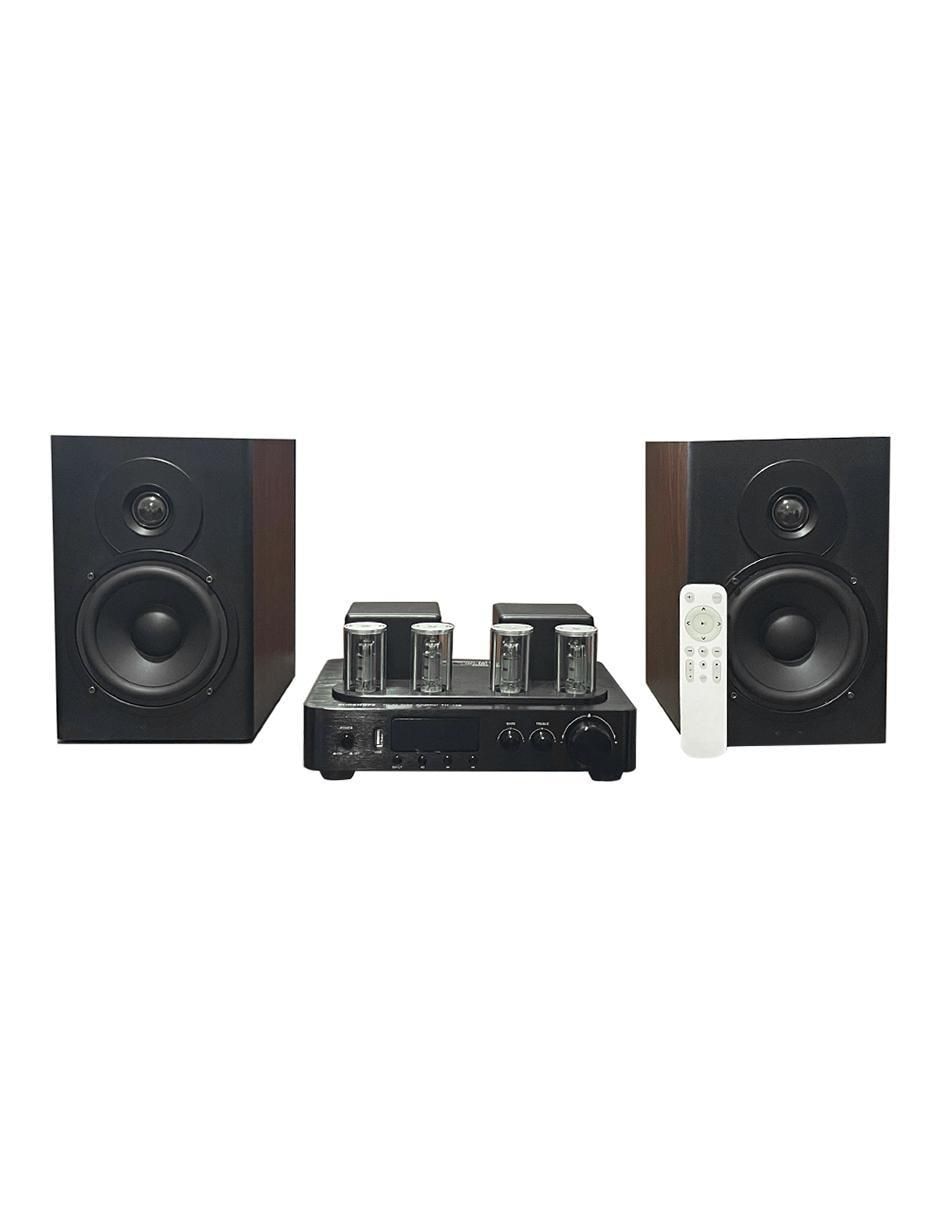Amplificador estéreo ámbar 4 + bronce dúo 100 v - 120 v 1