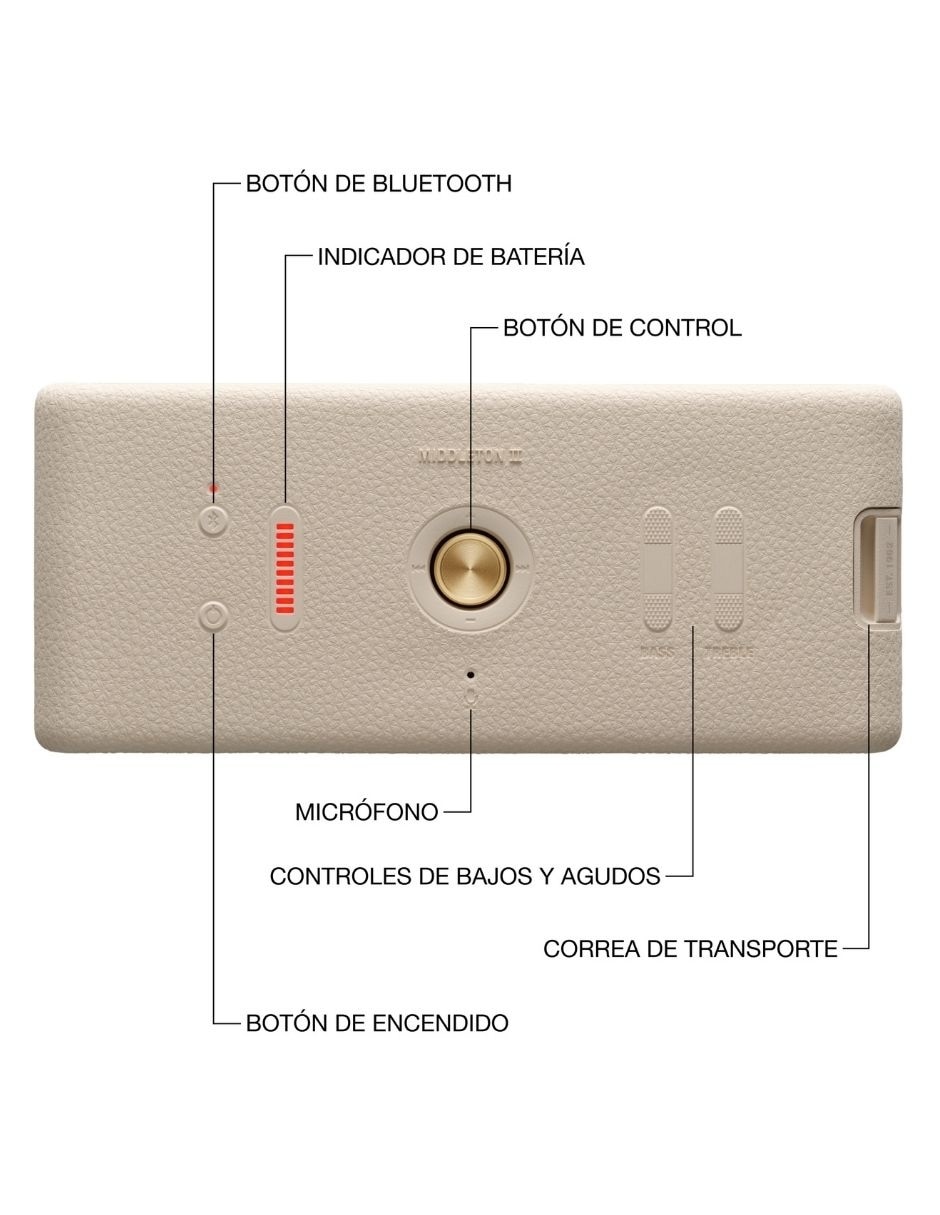 Bocina portátil Middleton II bluetooth 8