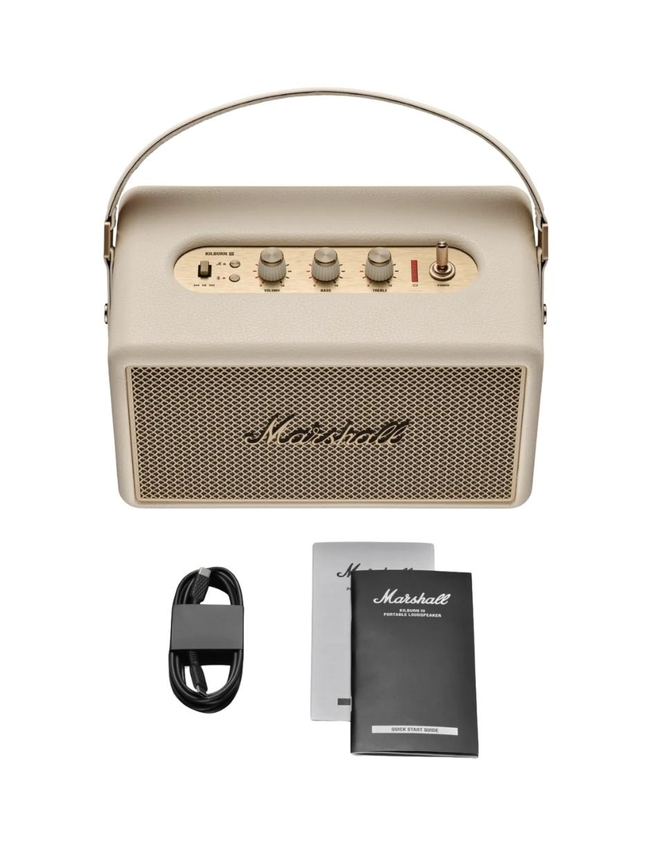 Bocina portátil Marshall Kilburn III bluetooth