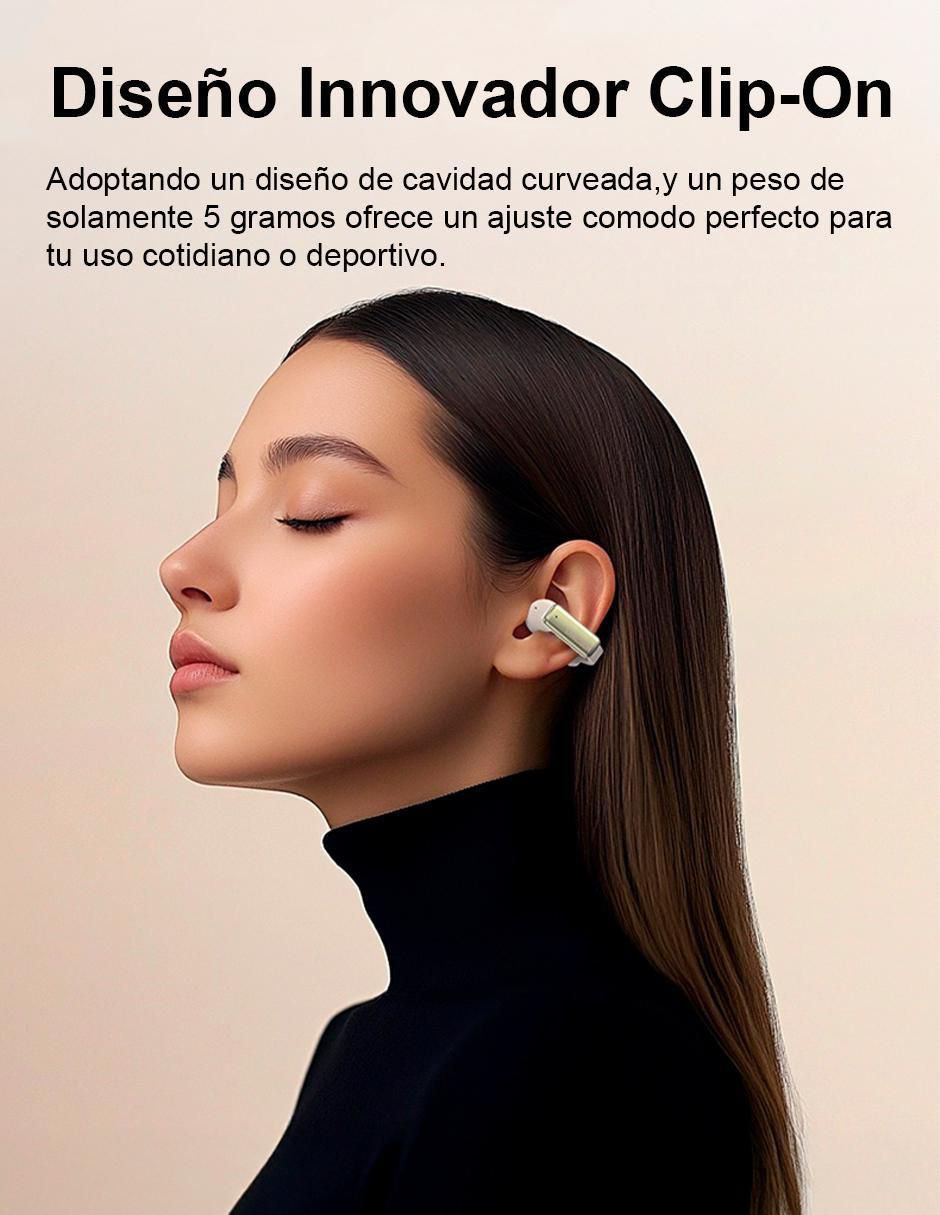 Audífonos On-Ear Langsdom Ts28 inalámbricos con cancelación de ruido