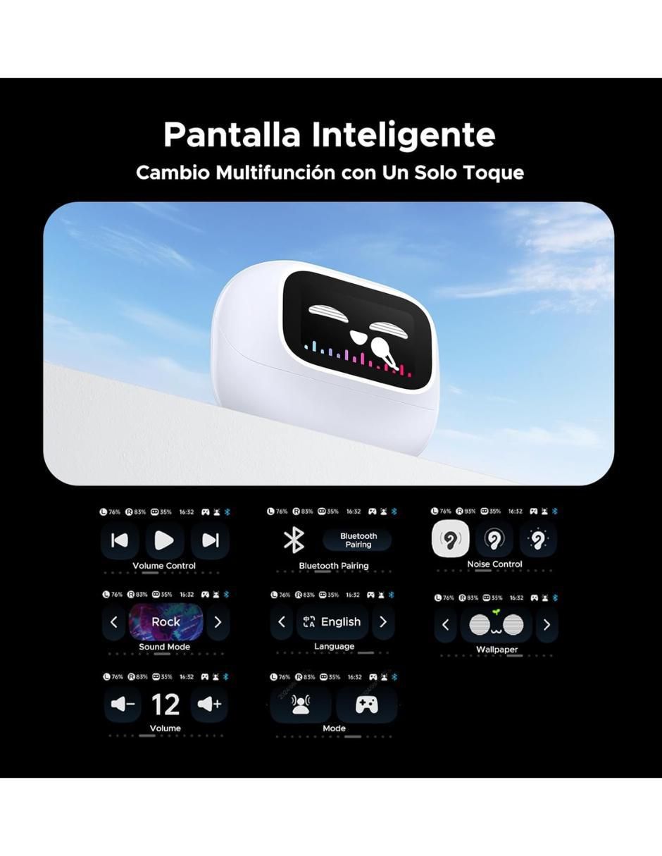 Audífonos In-Ear inalámbricos con cancelación de ruido 3