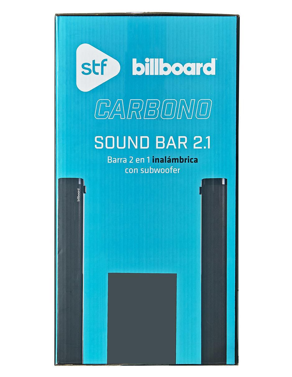 Barra de sonido Carbono 2.1 con subwoofer 6