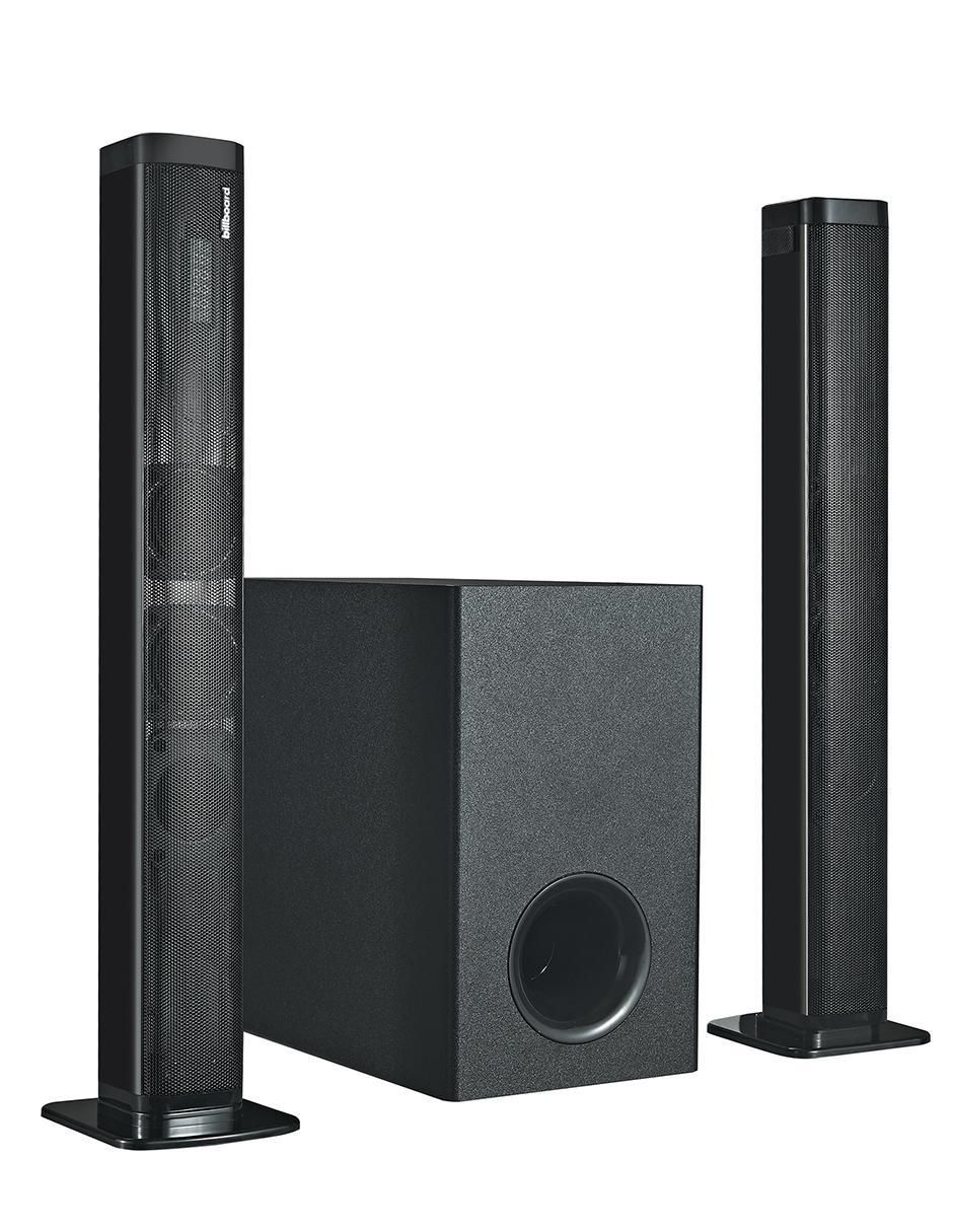 Barra de sonido Carbono 2.1 con subwoofer 7