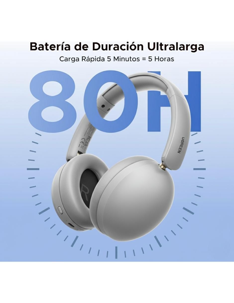 Audífonos On-Ear Studio Max2 inalámbricos con cancelacion de ruido 4