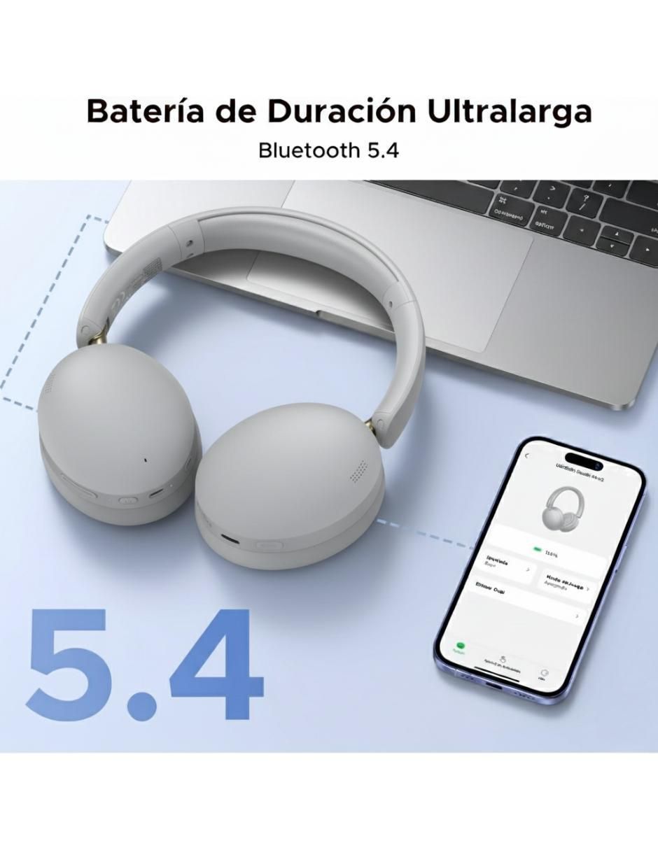 Audífonos On-Ear Studio Max2 inalámbricos con cancelacion de ruido 5