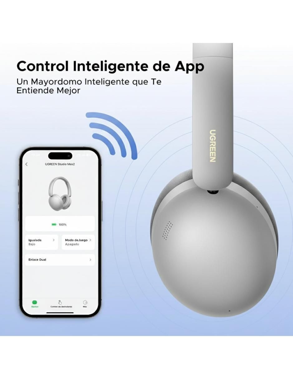 Audífonos On-Ear Studio Max2 inalámbricos con cancelacion de ruido 7