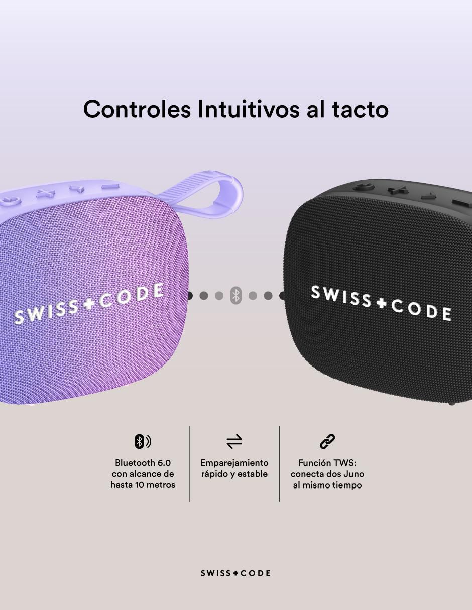 Bocina portátil Juno bluetooth