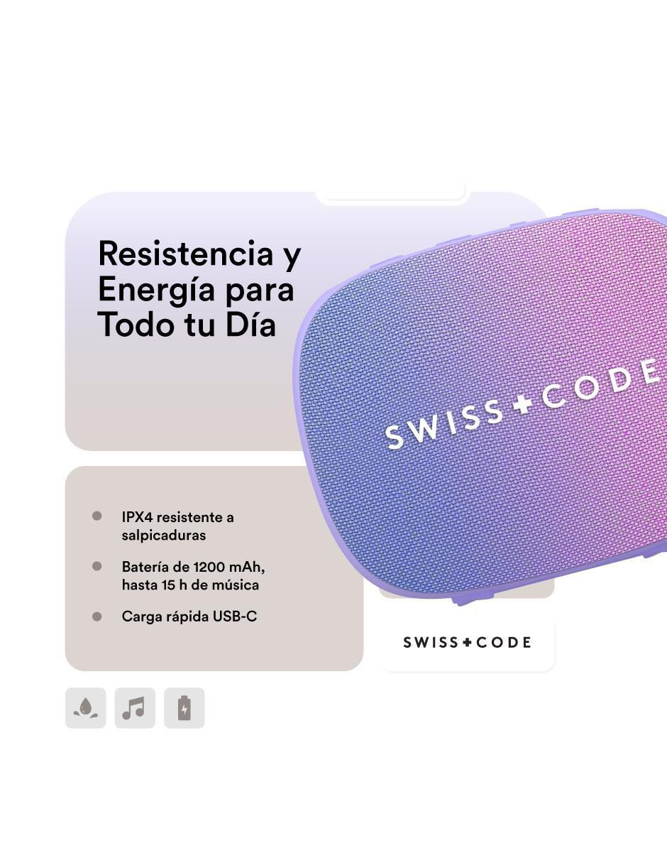 Bocina portátil Juno bluetooth