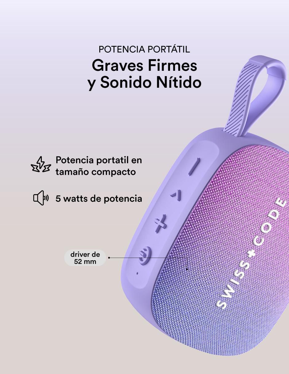 Bocina portátil Juno + Sero bluetooth