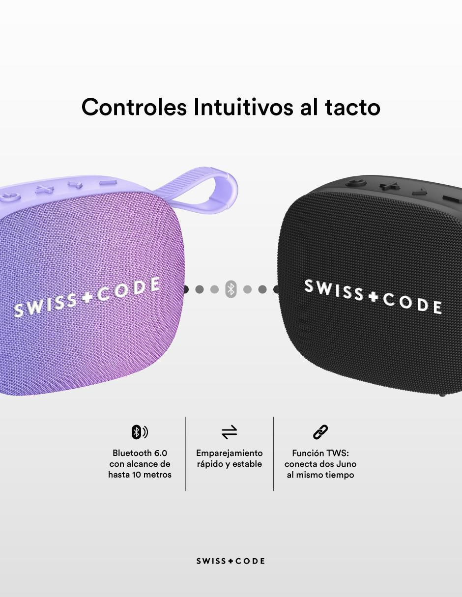 Bocina portátil juno bluetooth 5