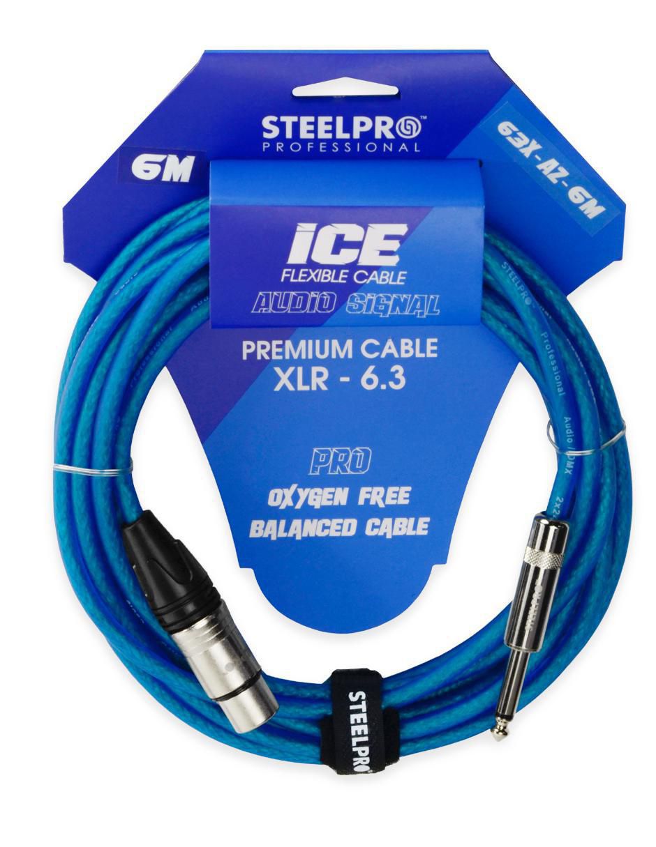 Cable XLR a tipo auxiliar 6.35 mm de 1 m 1