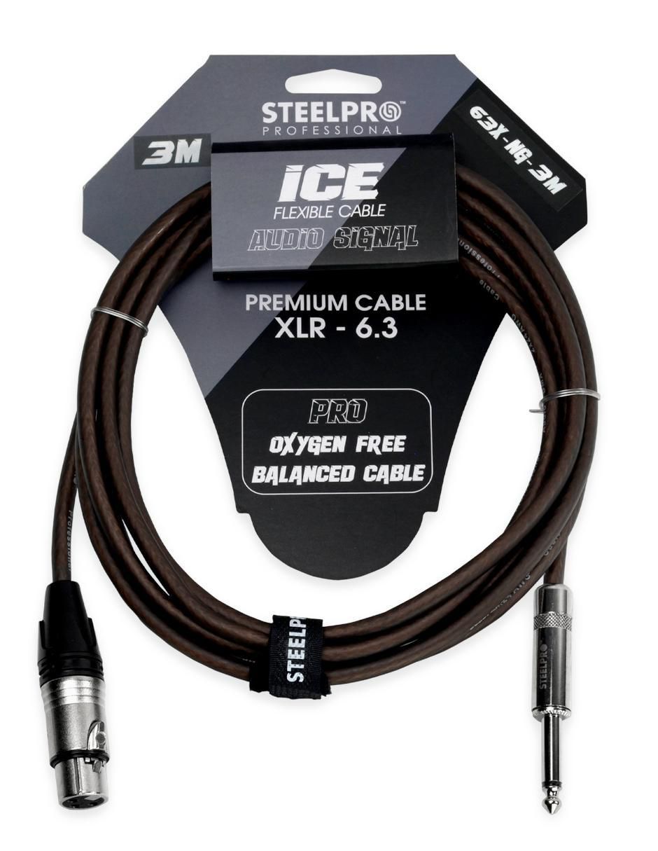 Cable XLR a tipo auxiliar 6.35 mm de 1 m 1
