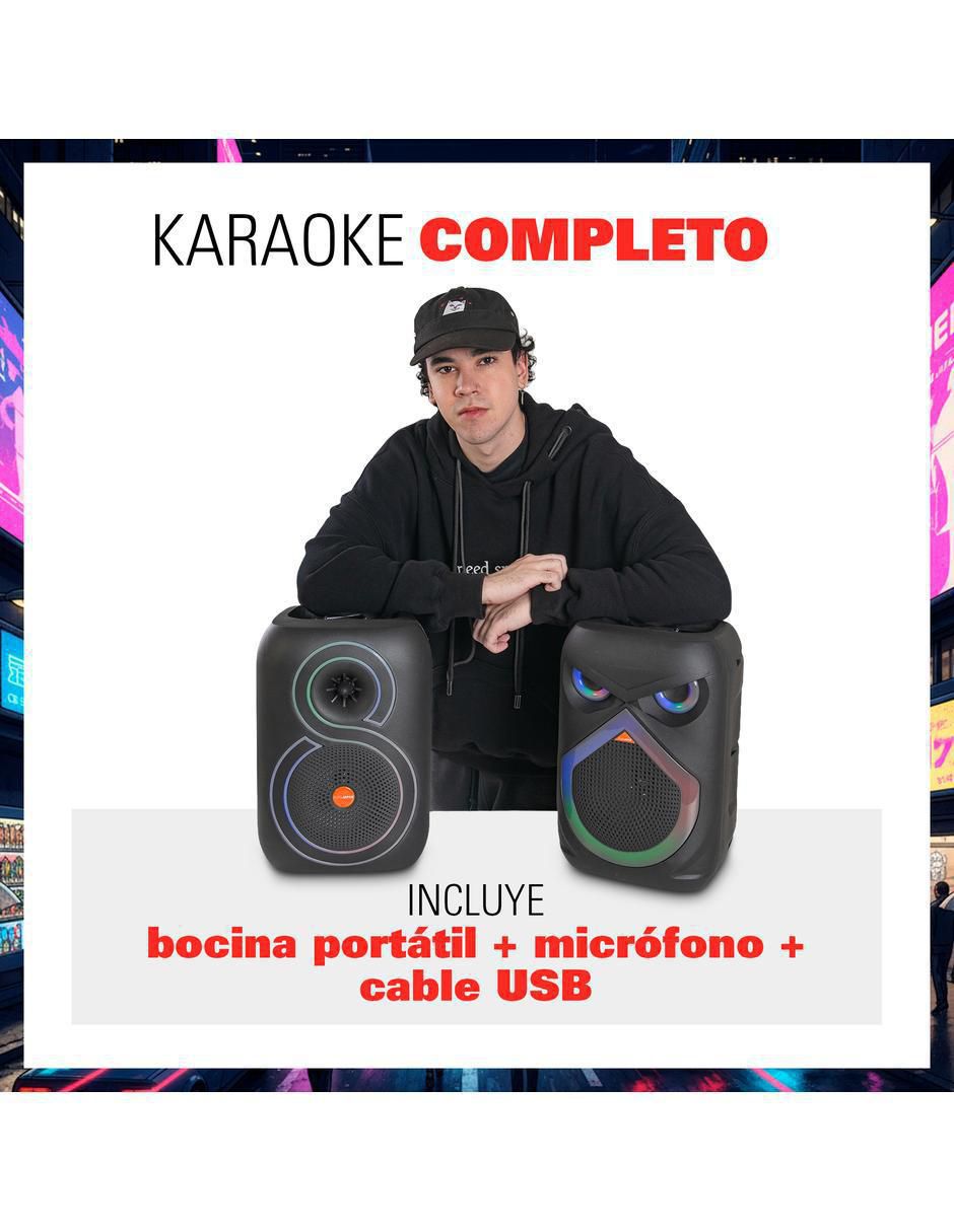 Bafle portátil fujita party speaker 4