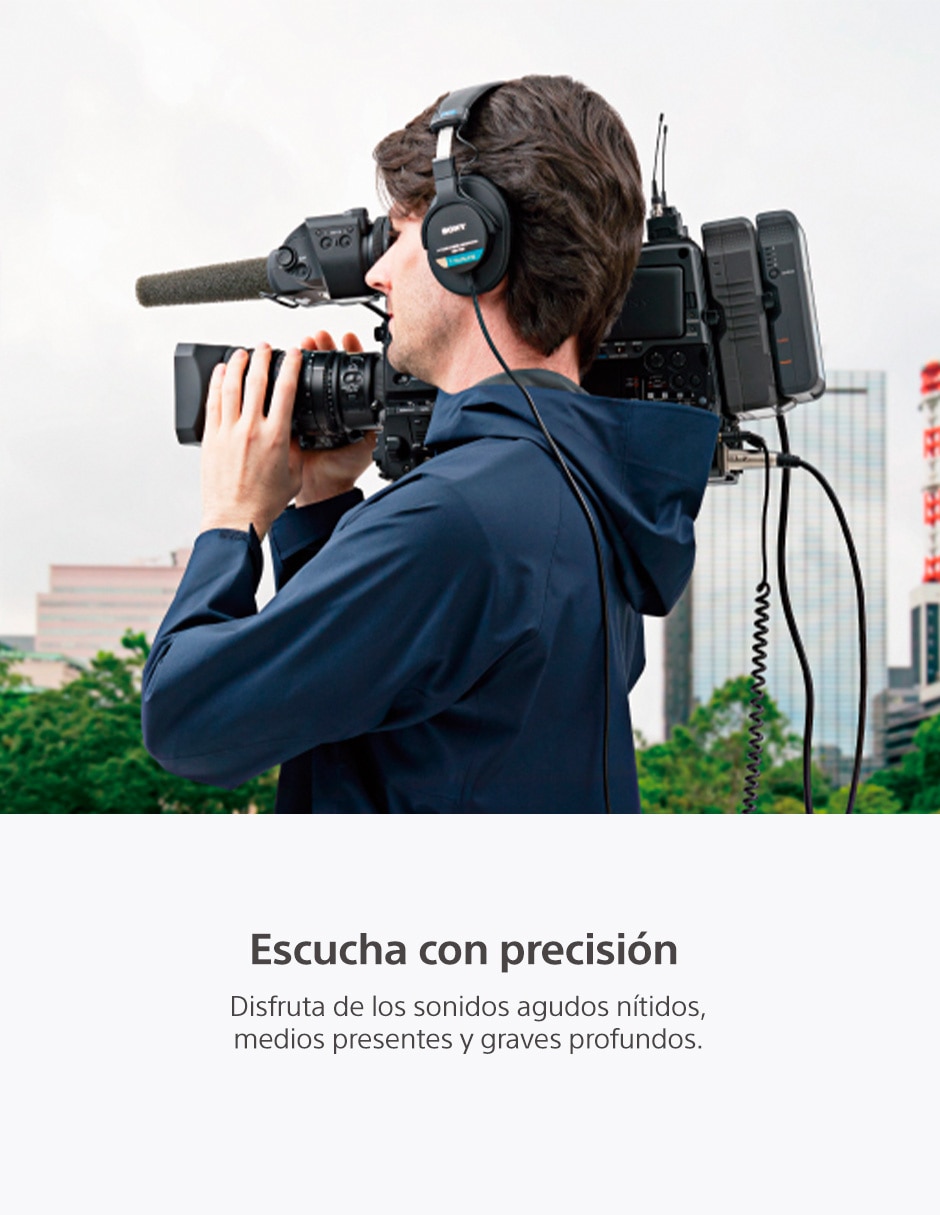 Audífonos over-ear MDR-7506 alámbricos 3