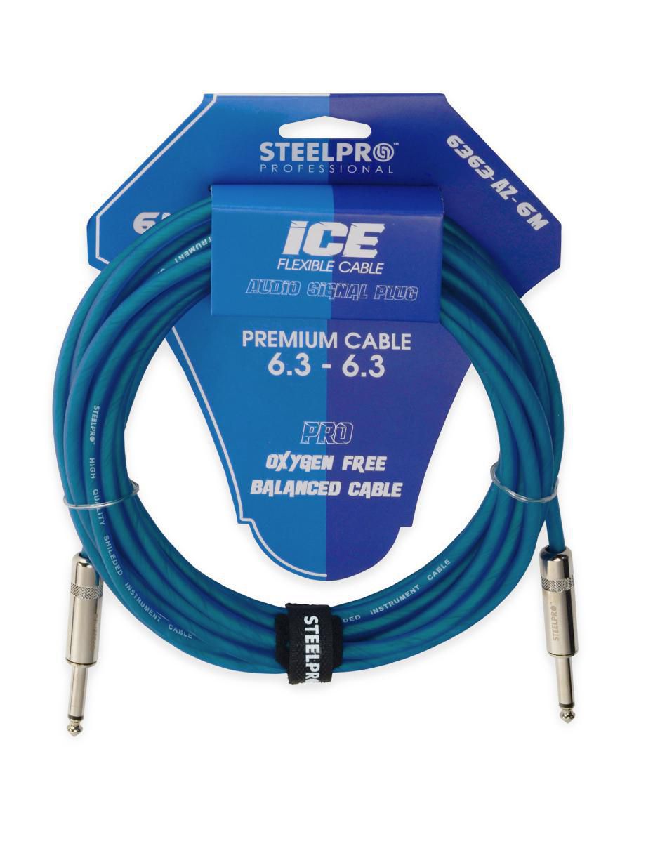 Cable auxiliar 6.35 mm a tipo auxiliar 6.35 mm de 6 m 1