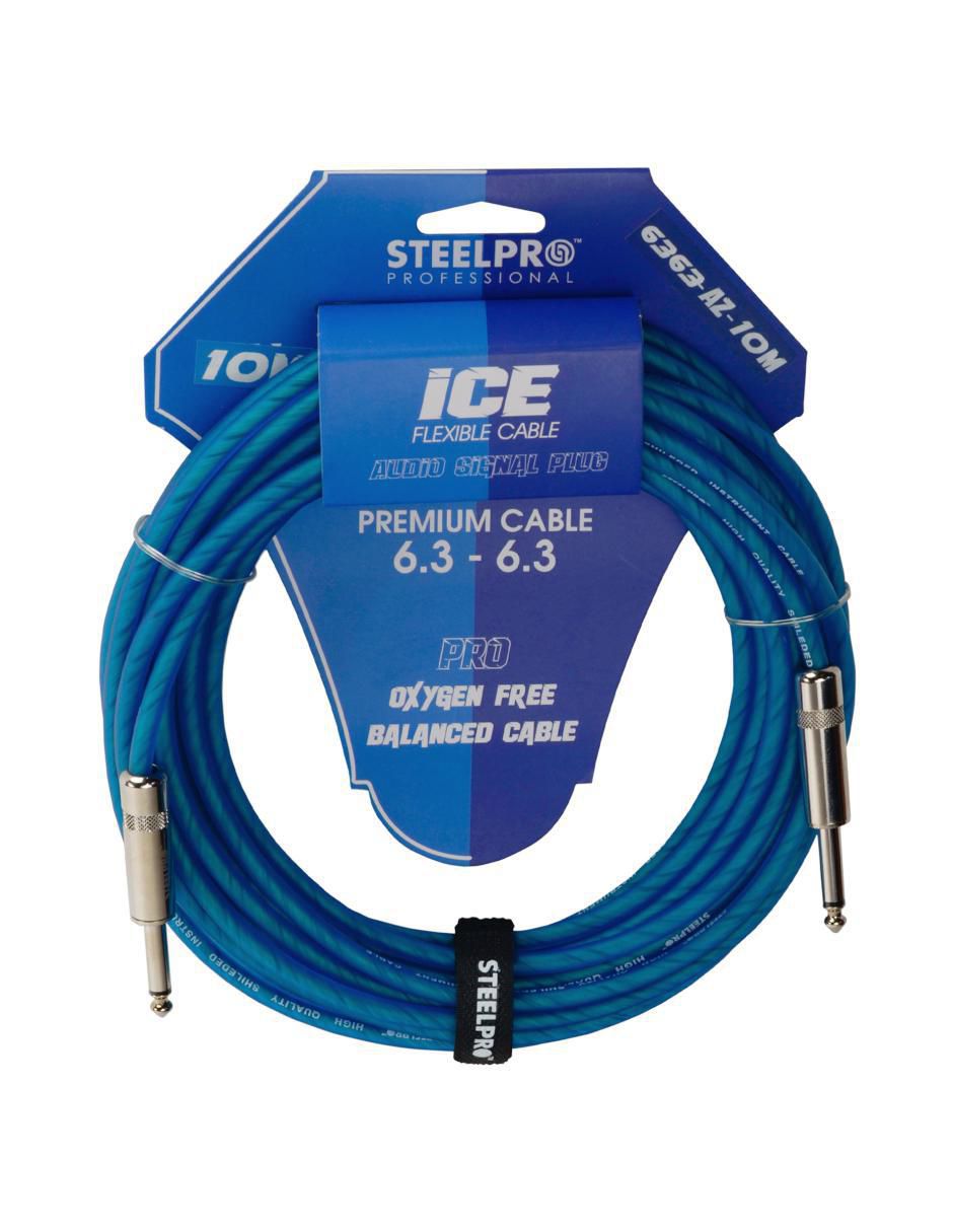 Cable auxiliar 6.35 mm Steelpro a tipo auxiliar 6.35 mm de 10 m