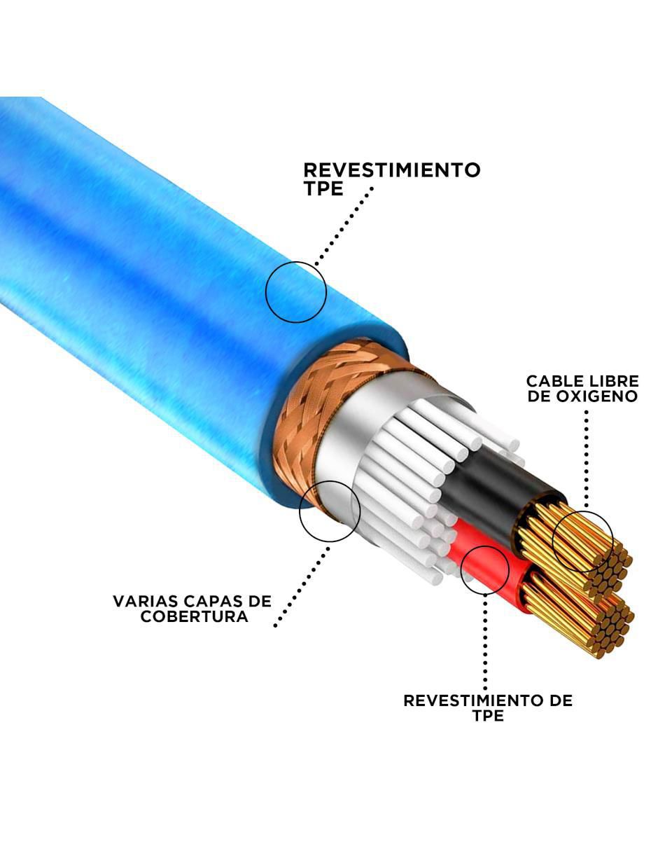 Cable auxiliar 6.35 mm Steelpro a tipo auxiliar 6.35 mm de 10 m