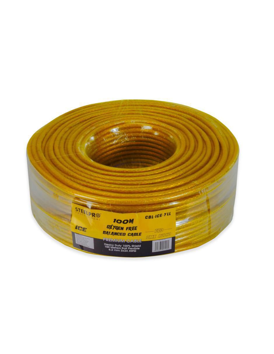 Cable XLR Steelpro a tipo XLR de 100 m