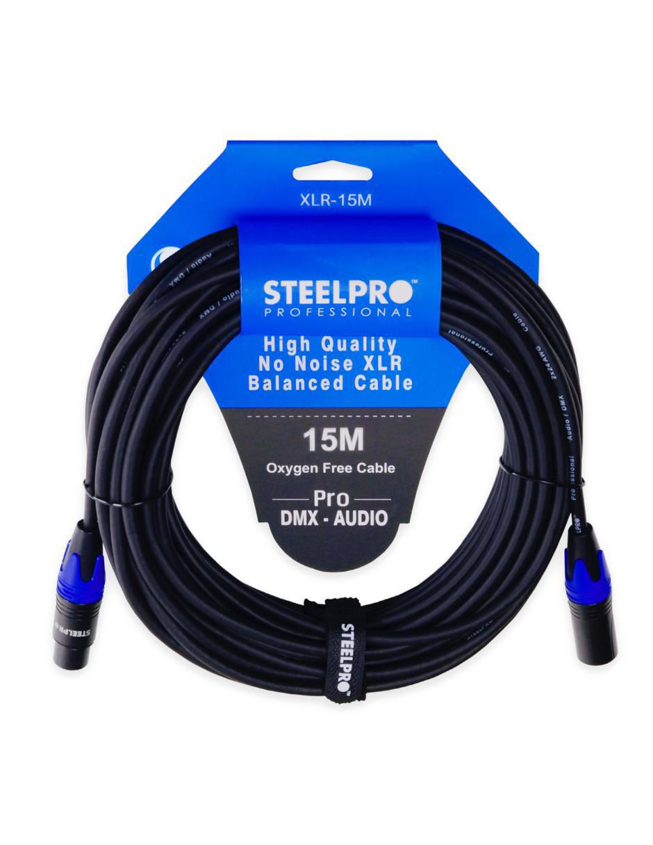 Cable XLR a tipo XLR de 15 m