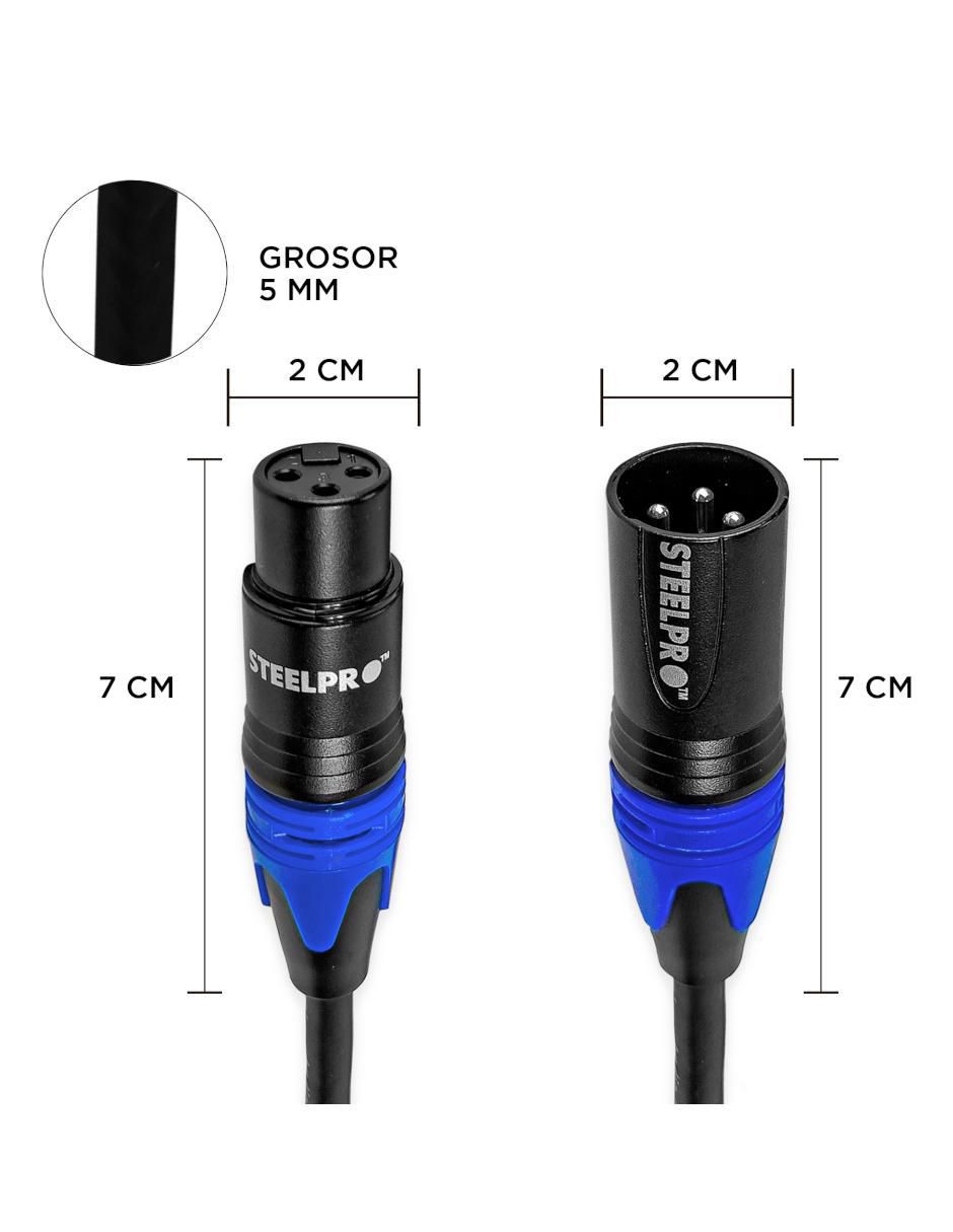 Cable XLR a tipo XLR de 10 m 4