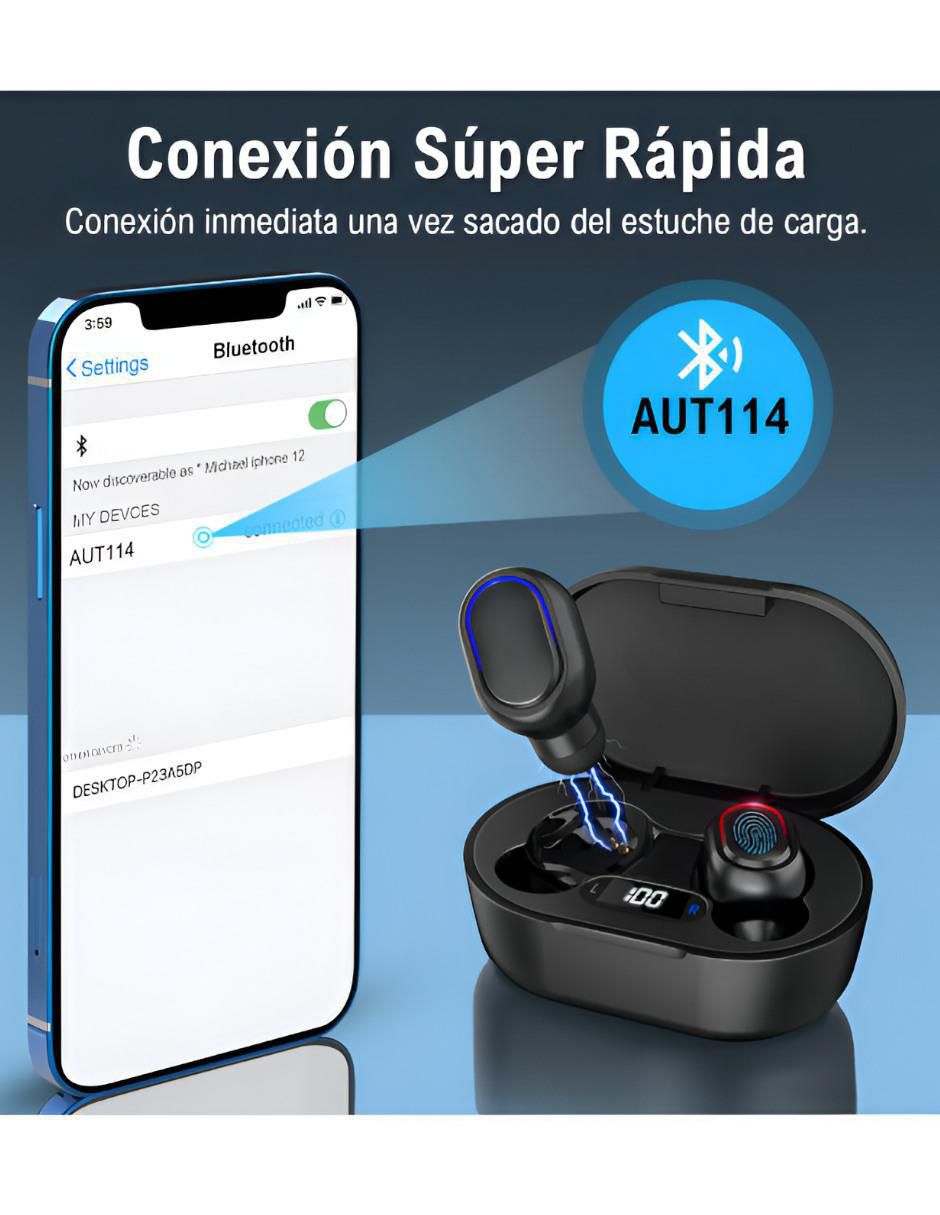 Audífonos In-Ear inalámbricos con cancelacion de ruido 2