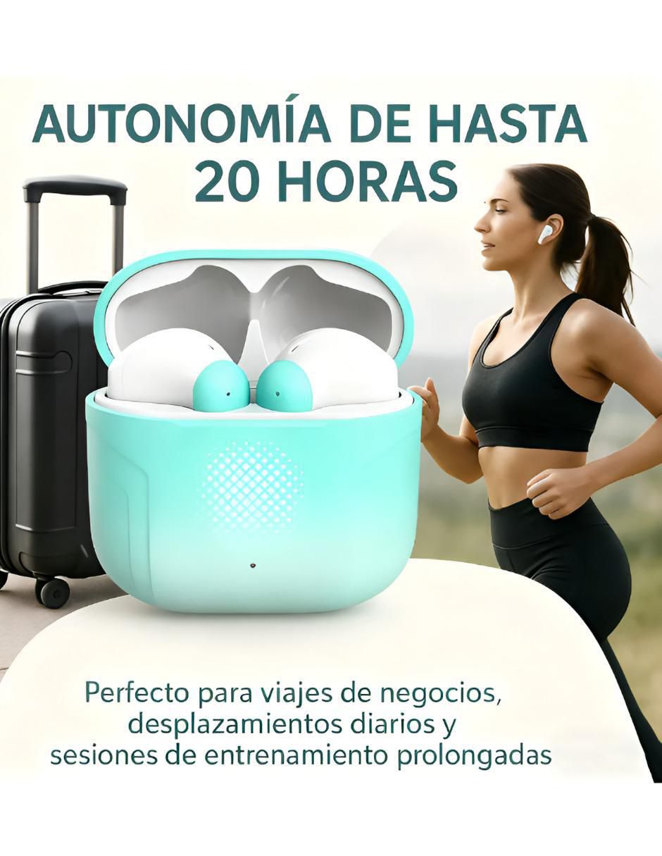 Audífonos In-Ear inalámbricos con cancelacion de ruido 4