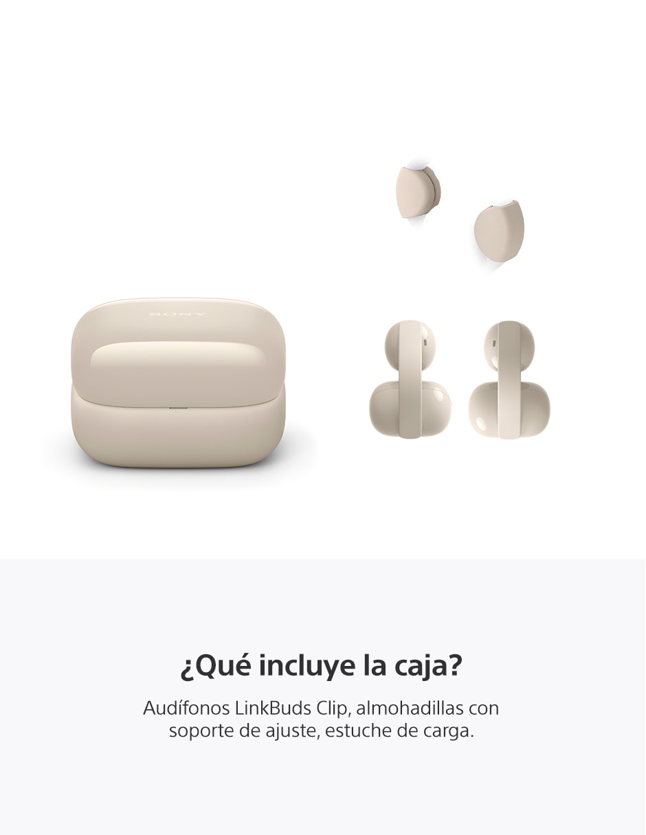 Audífonos In-Ear Sony LinkBuds Clip inalámbricos