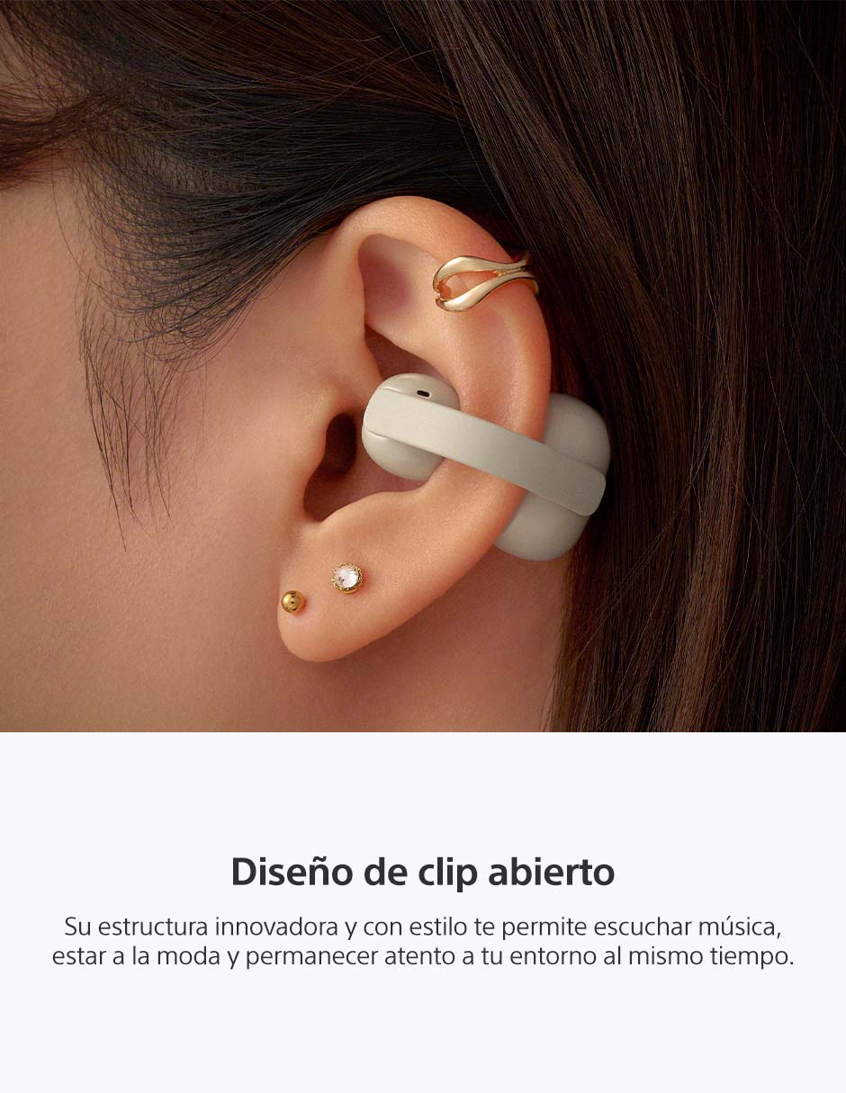 Audífonos In-Ear Sony LinkBuds Clip inalámbricos