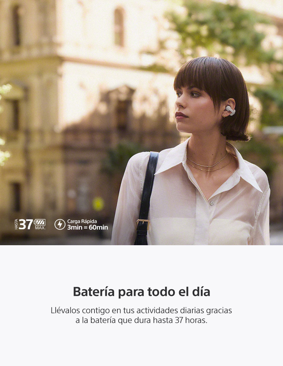 Audífonos In-Ear Sony LinkBuds Clip inalámbricos