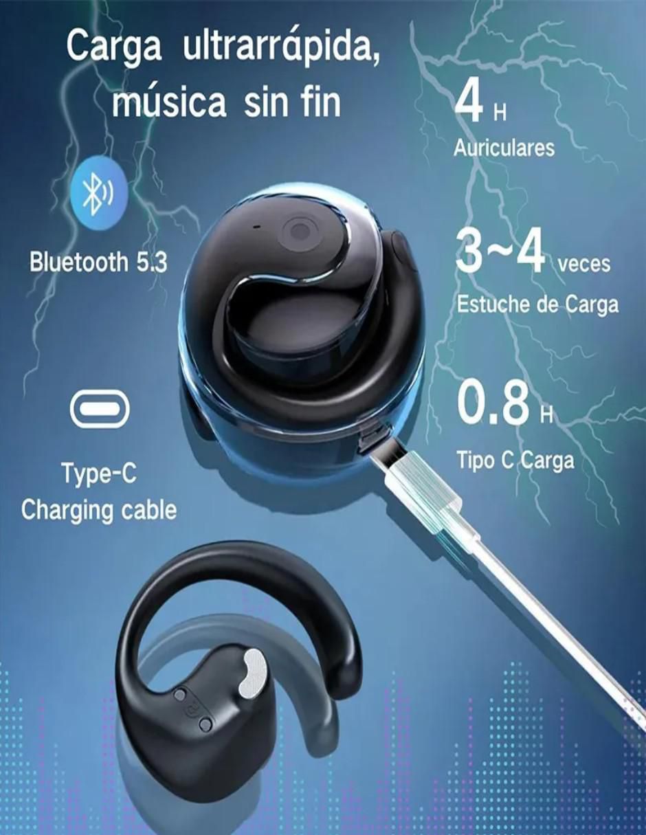 Set de audífonos Belug inalámbricos con cancelacion de ruido