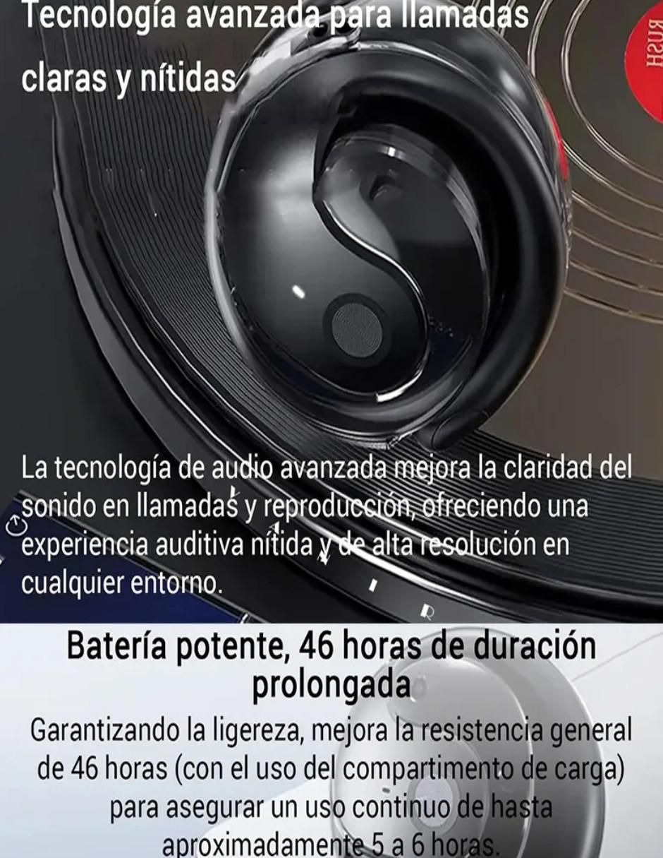 Set de audífonos Belug inalámbricos con cancelacion de ruido