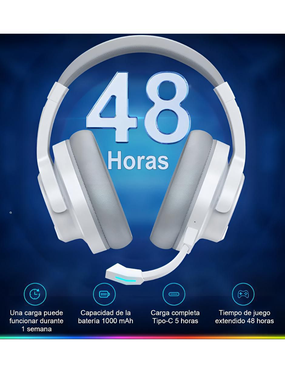 Audífonos Over-Ear 7907 inalámbricos con cancelacion de ruido 2