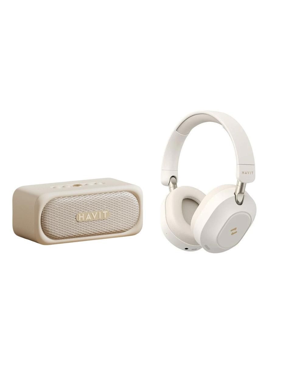 Set de audífonos SKH001 (SK905BT+H668BT) inalámbricos con cancelacion de ruido Set de audífonos SKH001 (SK905BT+H668BT) inalámbricos con cancelacion de ruido