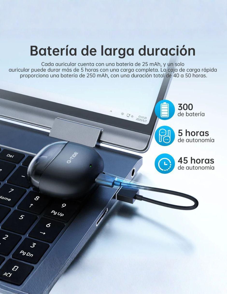 Audífonos In-Ear L21 inalámbricos con cancelacion de ruido 3